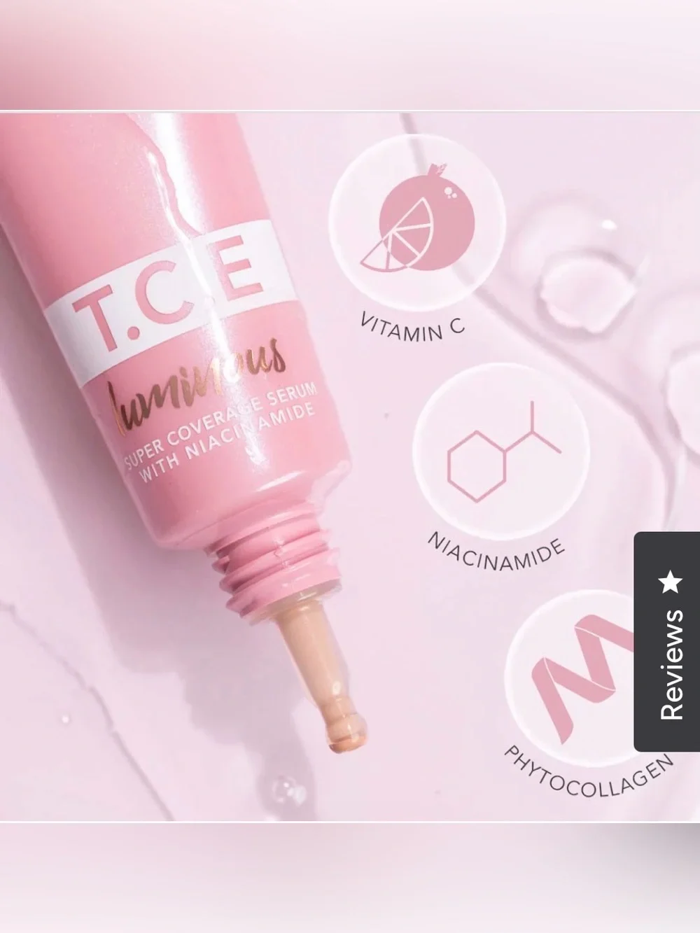 DOLL 10 T.C.E Luminous Super Coverage Serum foundation - in Light